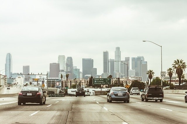 Los Angeles Cityscape Where Quality Motor Accident Lawyer Works